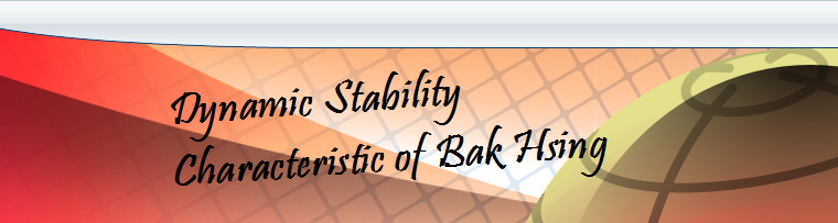 Dynamic Stability
Characteristic of Bak Hsing