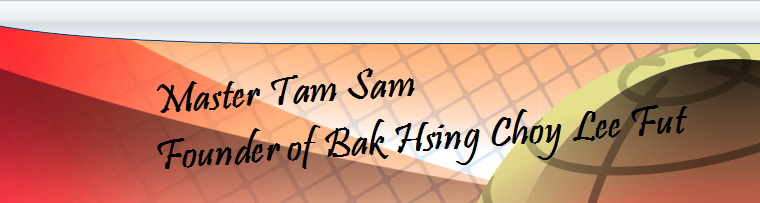 Master Tam Sam
Founder of Bak Hsing Choy Lee Fut
